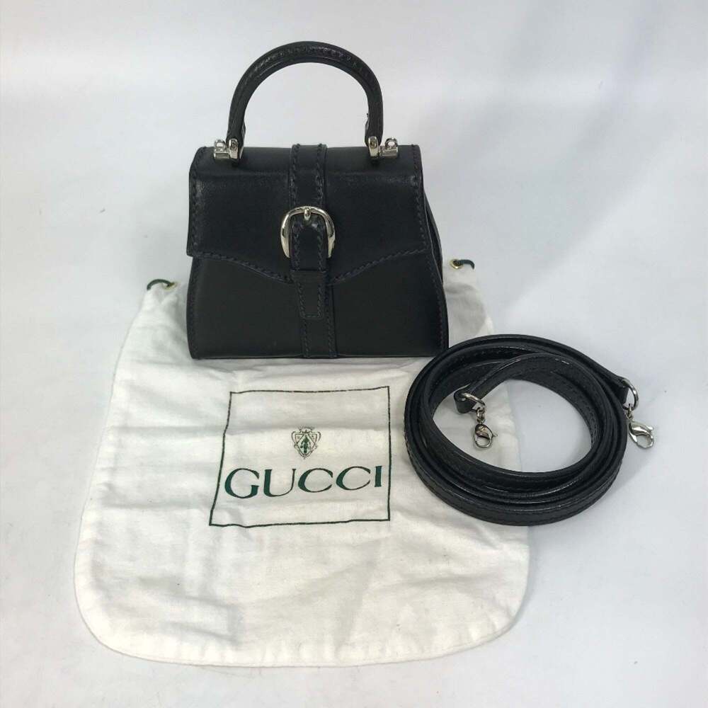 GUCCI Authentic Black Shoulder Bag - Picture 15 of 15